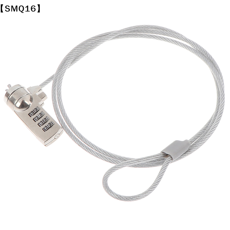 Laptop Lock Cable - 4-cyfrowy zamek zabezpieczający z łańcuchem antykradzieżowym