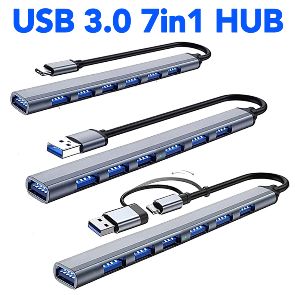 Laptop Accessories For Programmers - HUB USB typu C 3 0