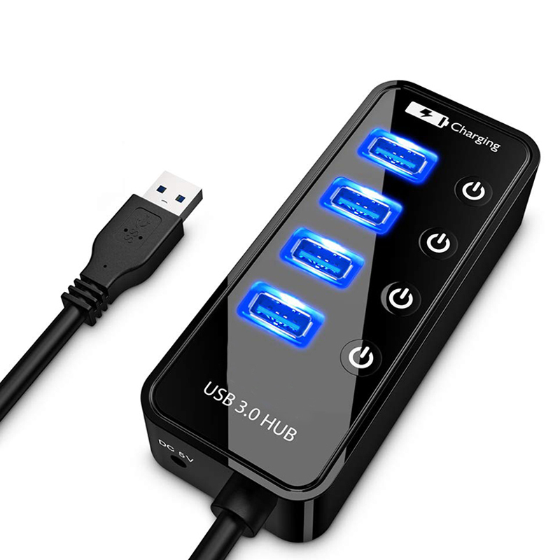 Laptop Accessories For Programmers - USB HUB 3.0 4 7-portowa ładowarka