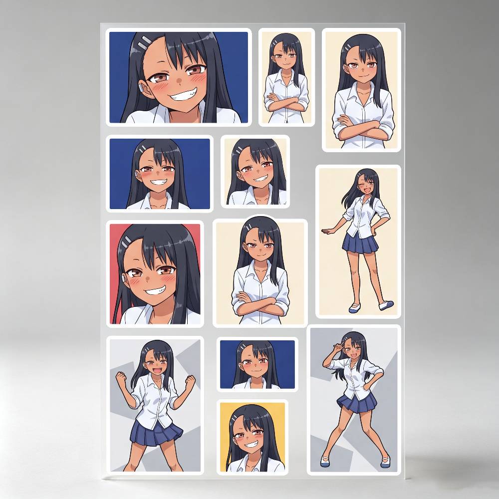 Laptop Accessories Price - Naklejki Anime Miss Nagatoro na Karoserię
