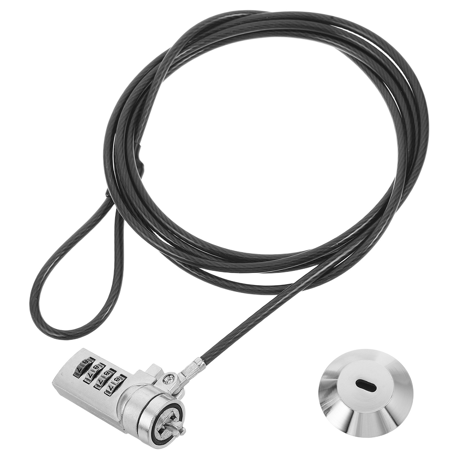Laptop Lock Cable - 1 zestaw – kombinowany kabel do