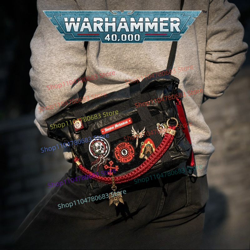 Laptop Accessories Gifts For Men - Torba Taktyczna Retro Messenger 40K Astartes,