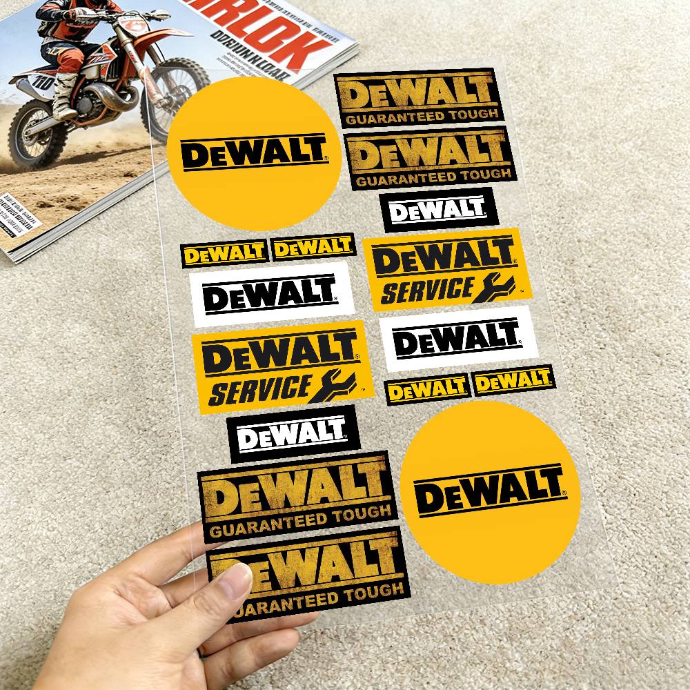 Laptop Accessories Price - Naklejki Moto Naklejka na DeWalt, do