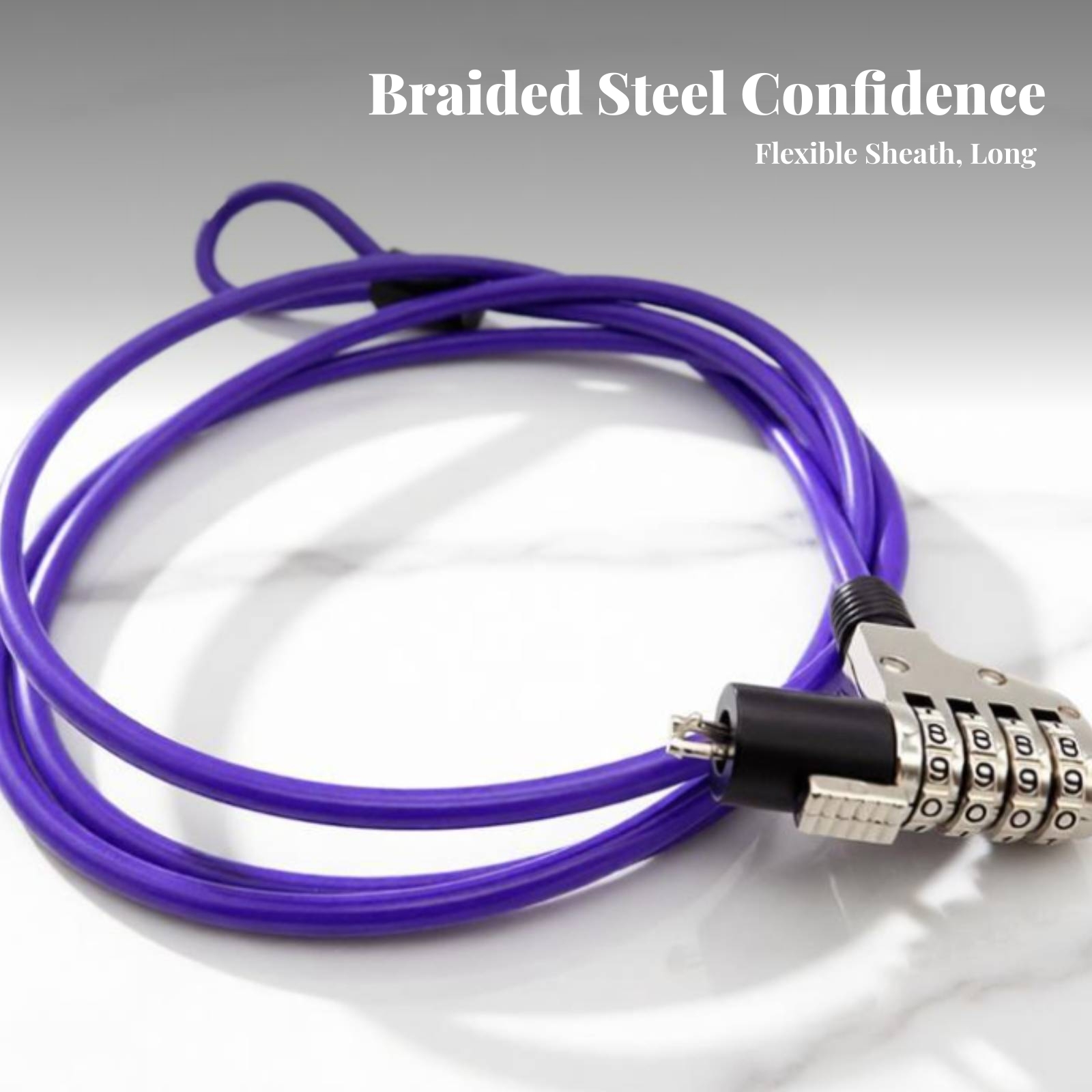 Laptop Lock Cable - Zestaw: zamek do laptopa i zeszytu,