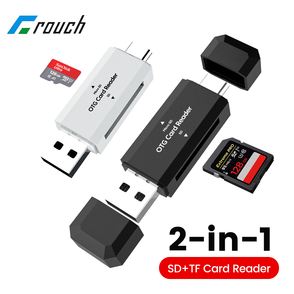 Laptop Accessories For Programmers - Czytnik kart USB2.0 2 w 1