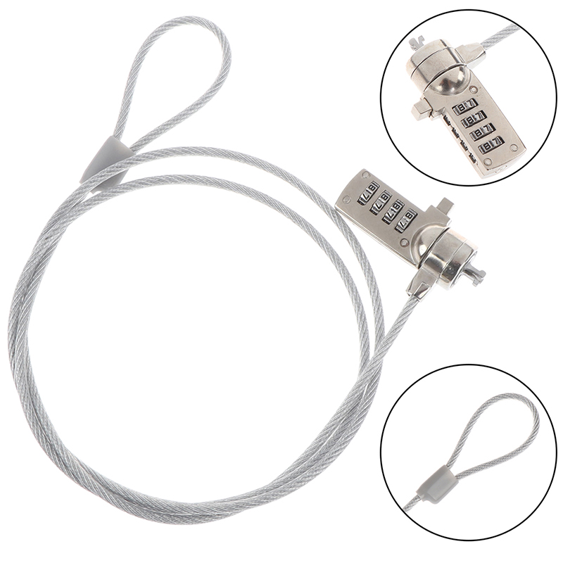 4-cyfrowy zamek zabezpieczając – Laptop Lock Cable recenzja i cena