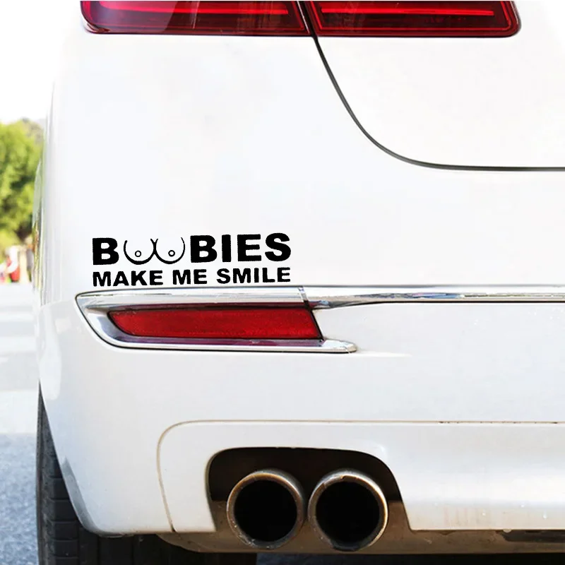 BOOBIES Make Me Smile Naklejka – Laptop Accessories Price recenzja i cena