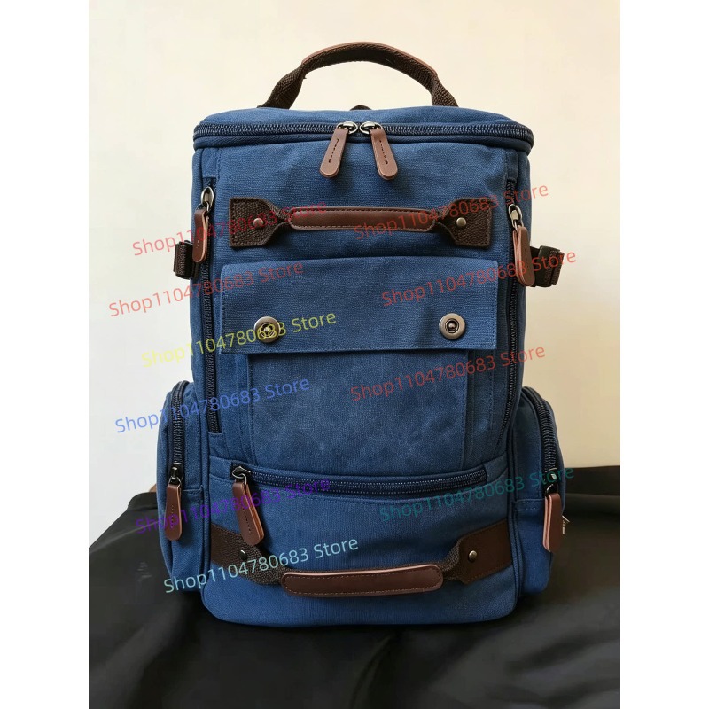 Plecak vintage z płótna, torba – Laptop Accessories Gifts For Men recenzja i cena