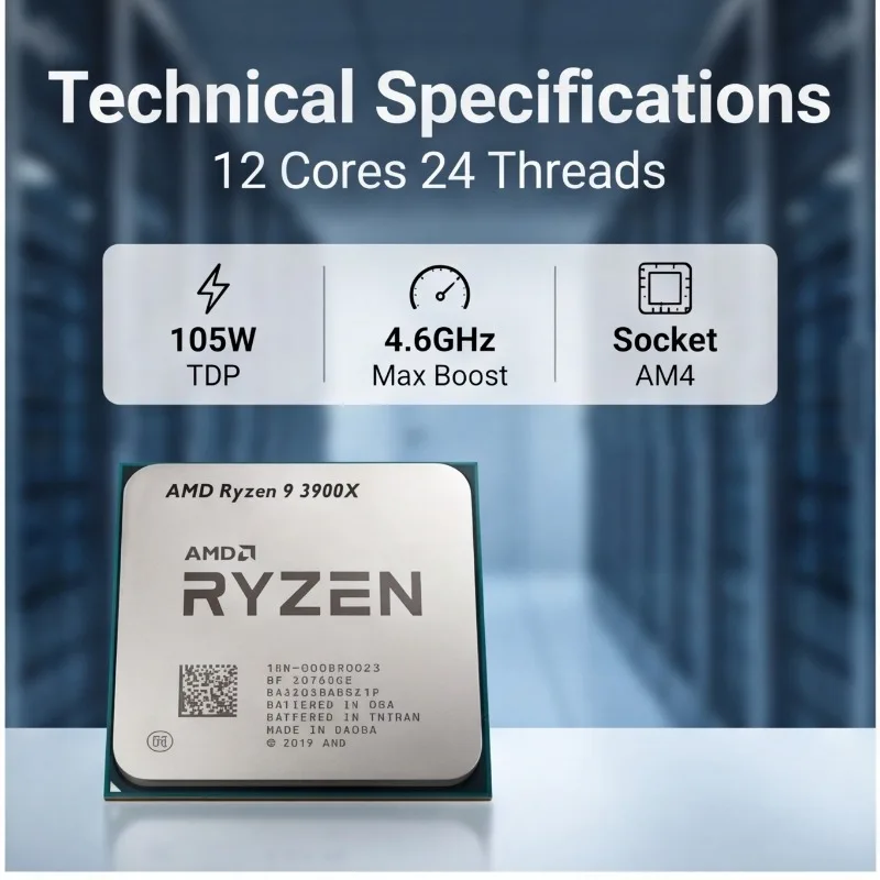 AMD Ryzen 9 3900X, 12 rdzeni,  – Amd Cpu Ryzen 9 recenzja i cena