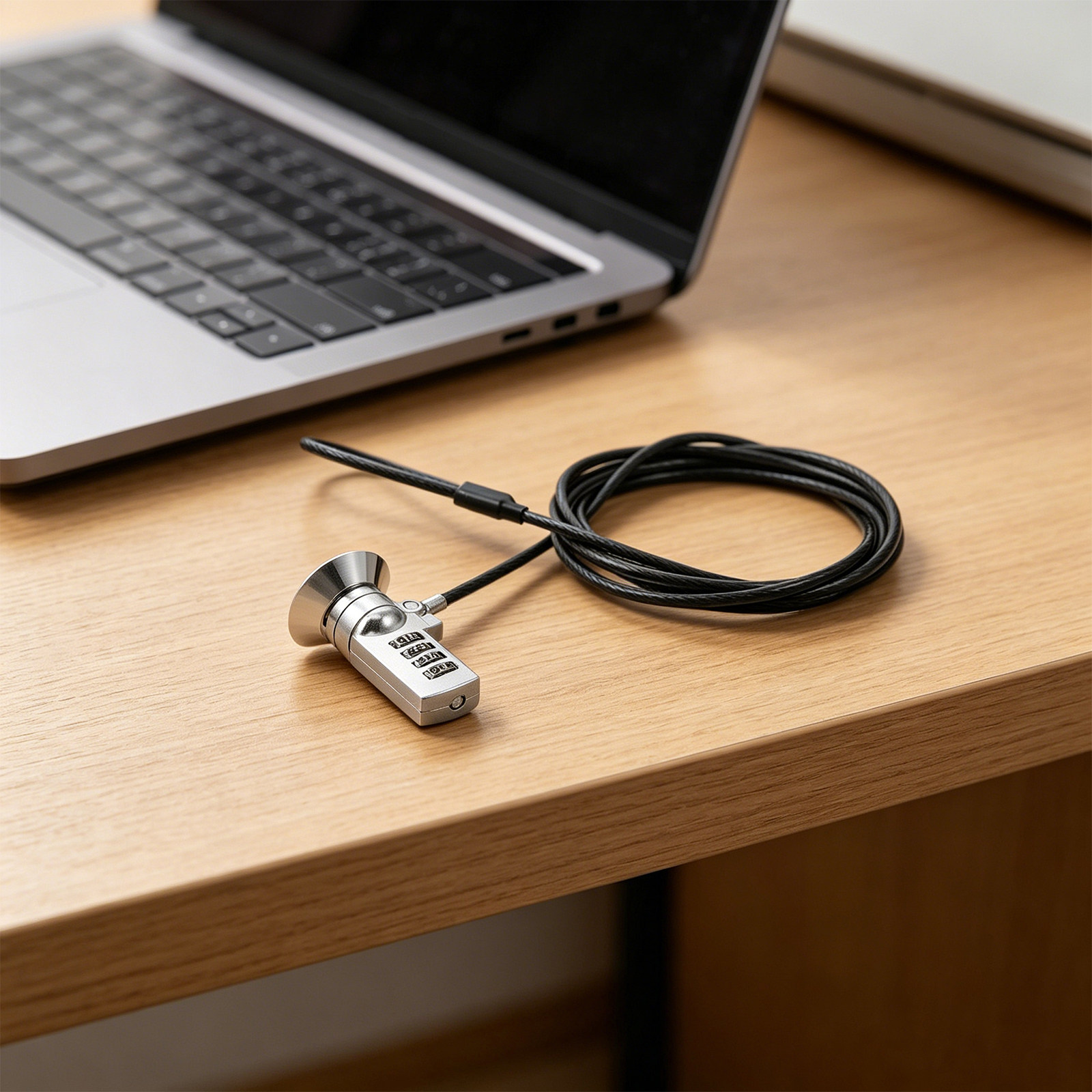 1 zestaw – kombinowany kabel d – Laptop Lock Cable recenzja i cena
