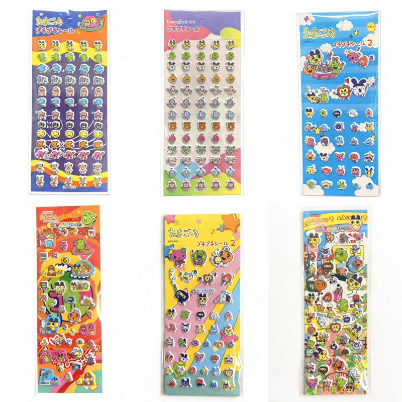 6 szt. Naklejki Tamagotchi z k – Laptop Editing Accessories recenzja i cena