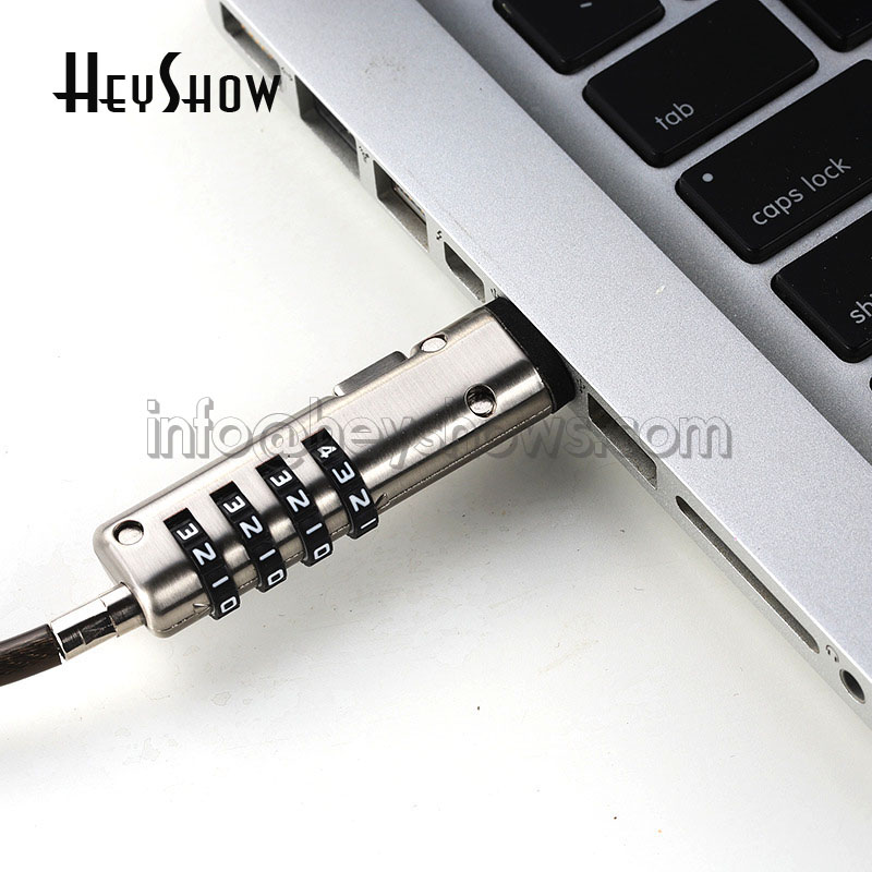 4-cyfrowy zamek USB zabezpiecz – Laptop Lock Cable recenzja i cena