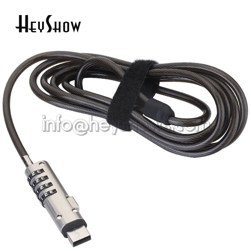4-cyfrowy zamek USB zabezpiecz – Laptop Lock Cable recenzja i cena