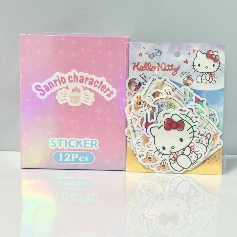 Oryginalne naklejki Sanrio Hel – Laptop Editing Accessories recenzja i cena