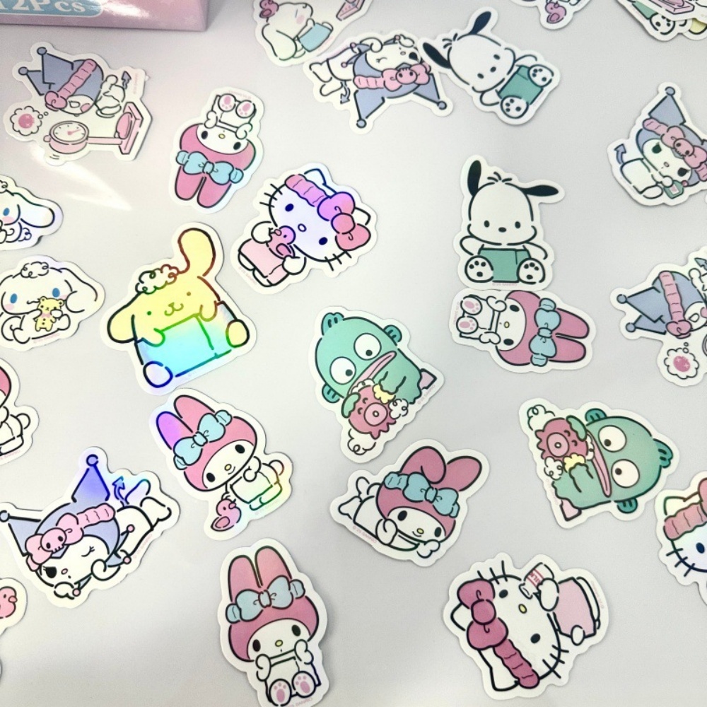 Oryginalne naklejki Sanrio Hel – Laptop Editing Accessories recenzja i cena