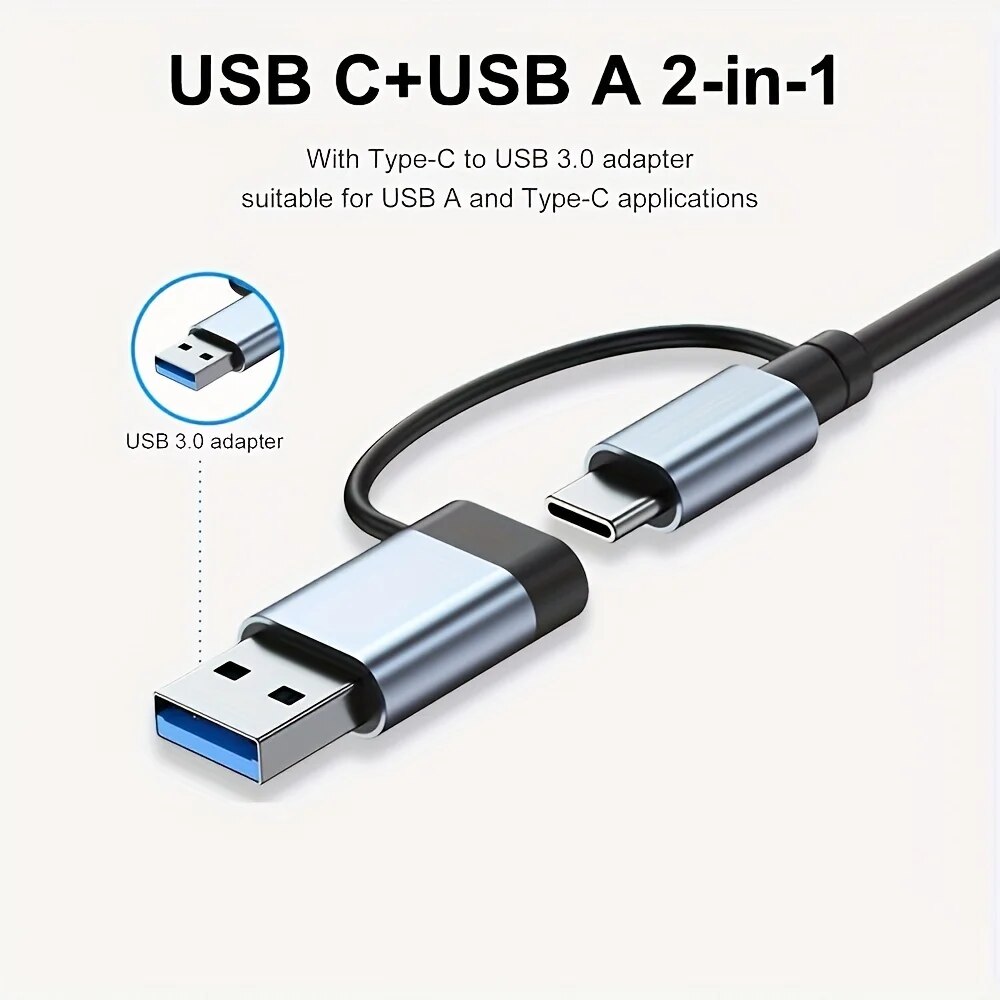 Hub USB 3.0 2 w 1, 7 portów, r – Laptop Accessories Price recenzja i cena
