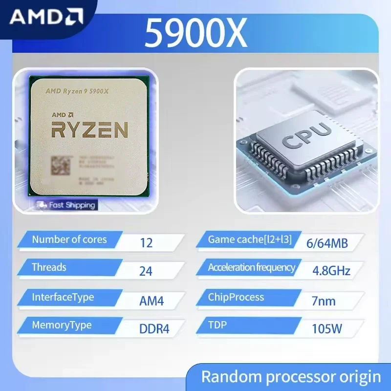 AMD Ryzen 9 5900X R9 5900X 3.7 – Amd Cpu Ryzen 9 recenzja i cena