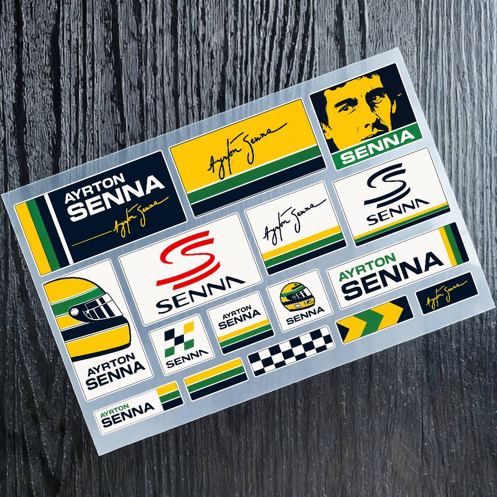 Naklejki A-Ayrton S-Senna na k – Laptop Accessories Price recenzja i cena