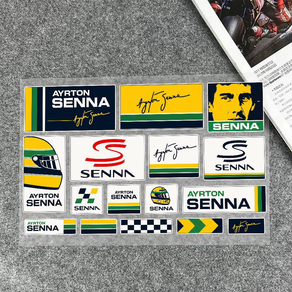 Naklejki A-Ayrton S-Senna na k – Laptop Accessories Price recenzja i cena