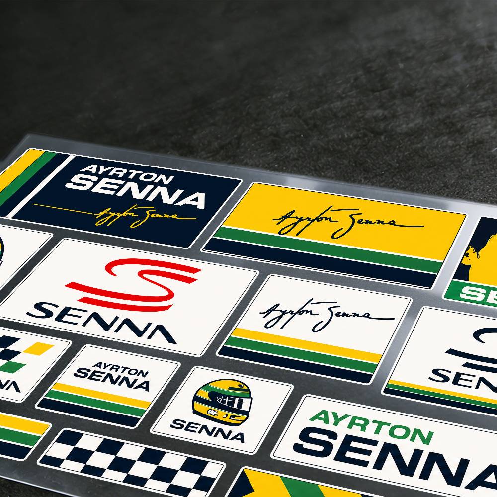 Naklejki A-Ayrton S-Senna na k – Laptop Accessories Price recenzja i cena