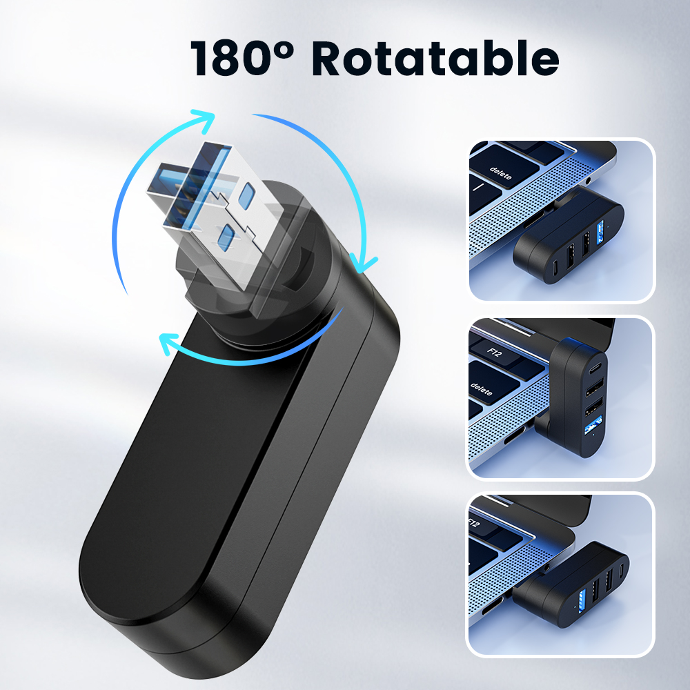 Hub USB 3.0 Mini Splitter Box  – Laptop Accessories Price recenzja i cena